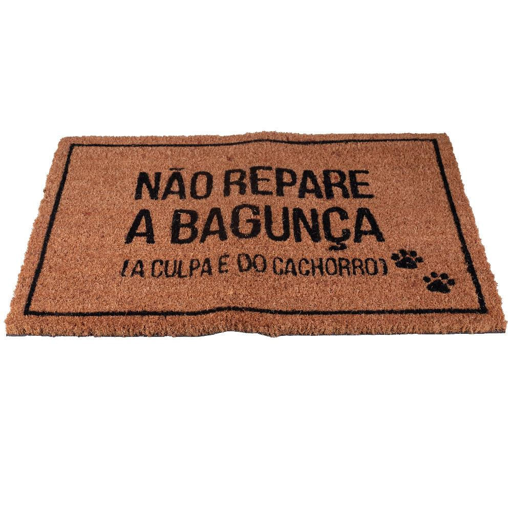 Capacho Fibra de Coco 40x60cm Pets Cazza