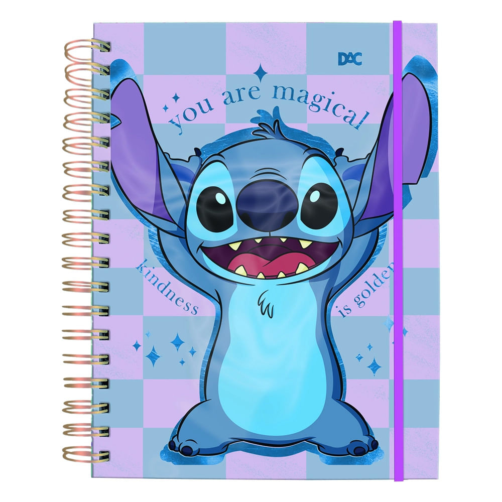 Caderno Smart Universitário DAC Stitch 80 Folhas