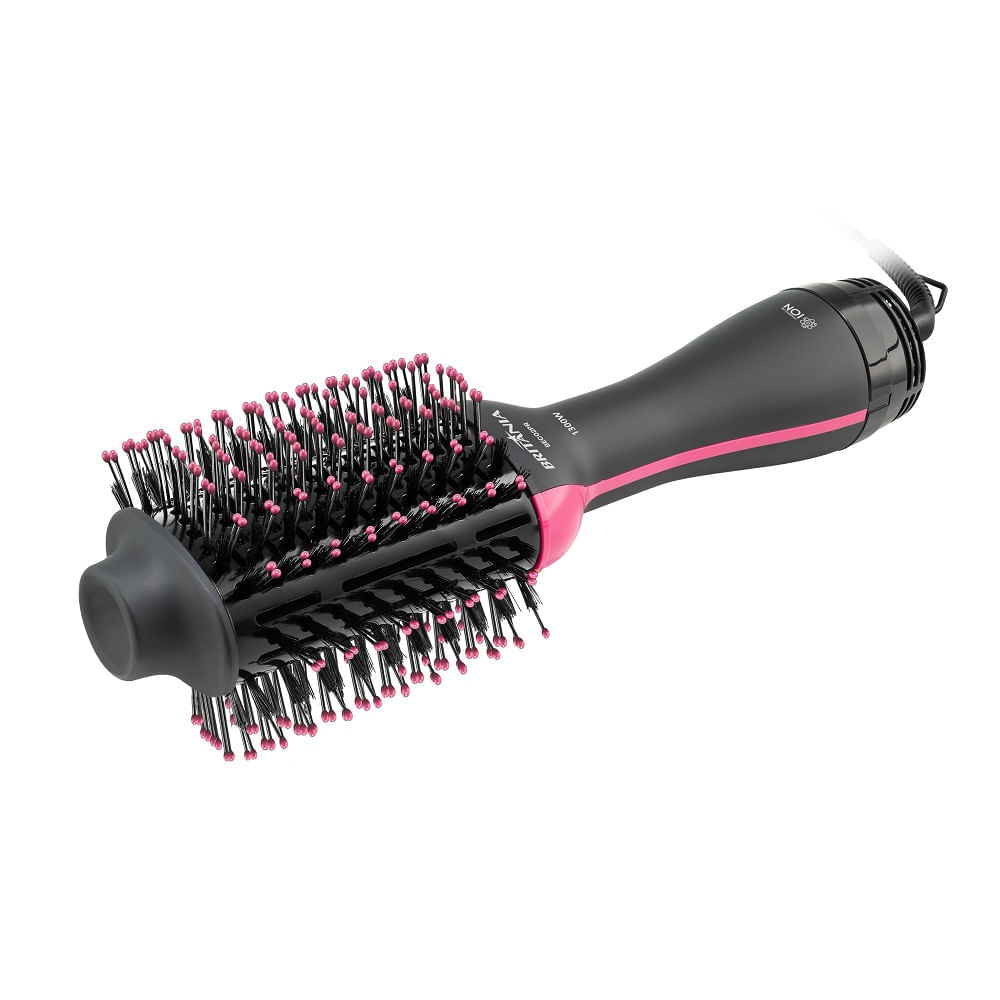 Escova Secadora Britânia Preto e Rosa BEC02PR- Bivolt Bivolt