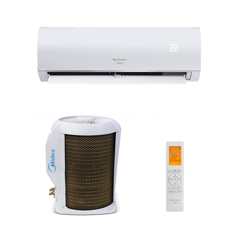 Ar condicionado Split Hi Wall Midea AirVolution 30.000 Btus Frio 220v R-32