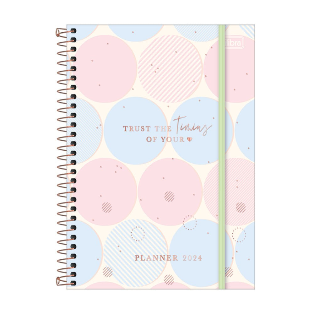 Agenda Planner Tilibra Espiral Soho Capas Diversas - Item Sortido