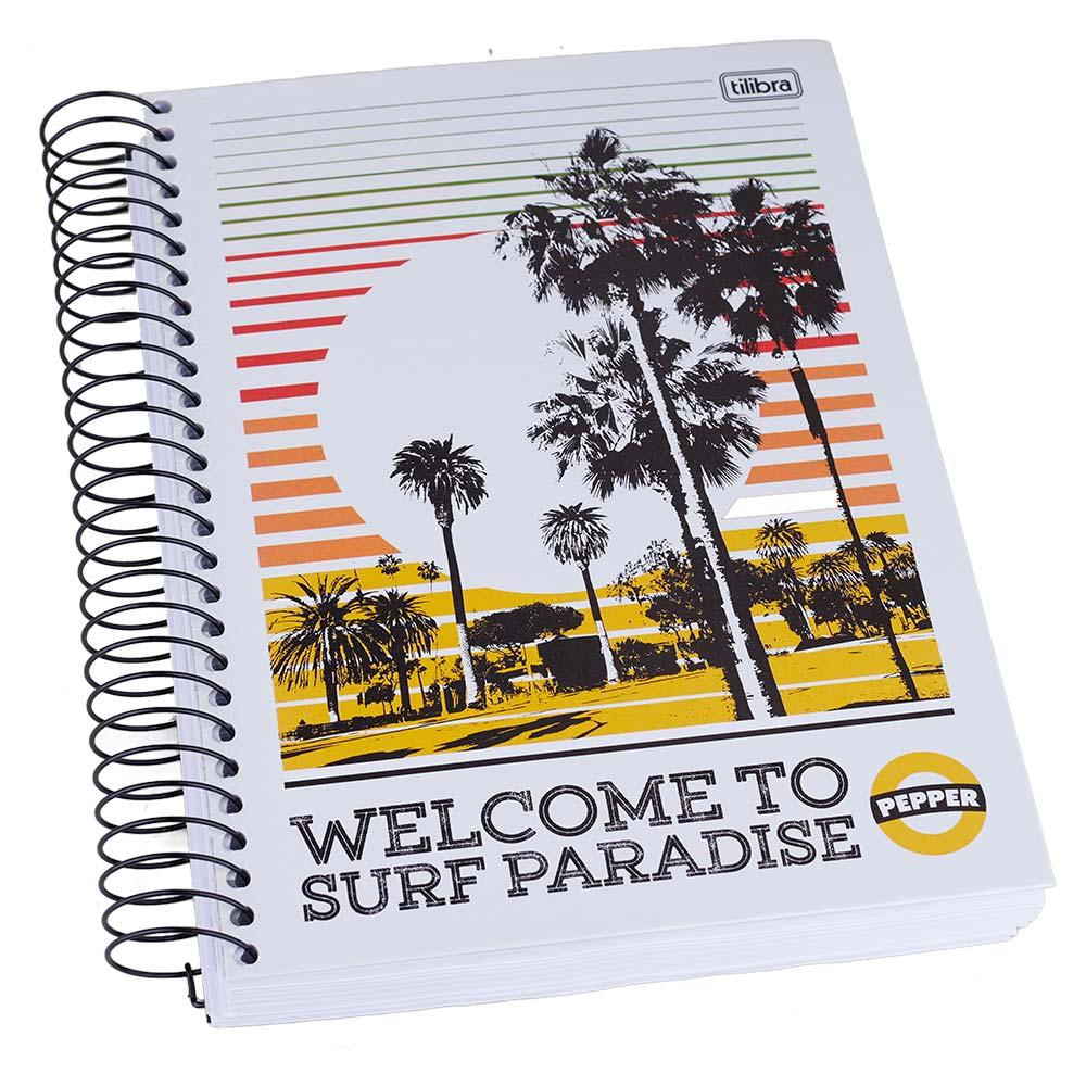 Caderno Tilibra Universitário Pepper 16 Matérias 250 Folhas
