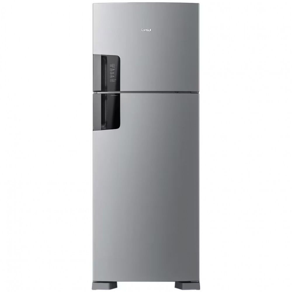 Geladeira Consul Frost Free CRM56FK Duplex com Espaço Flex e Painel Eletrônico Externo Inox 451 Litros Inox / 220V