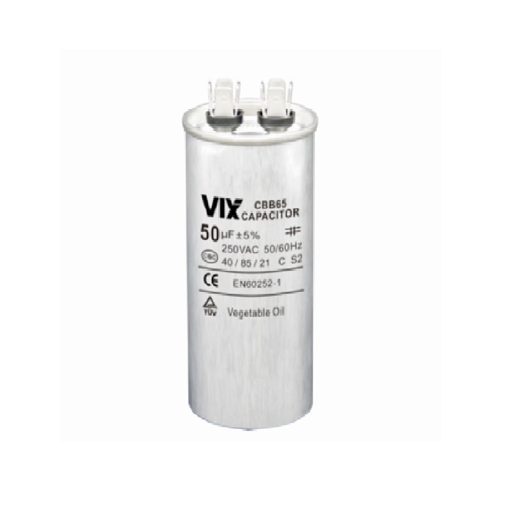 Capacitor Permanente Vix 50MF - 440 Volts