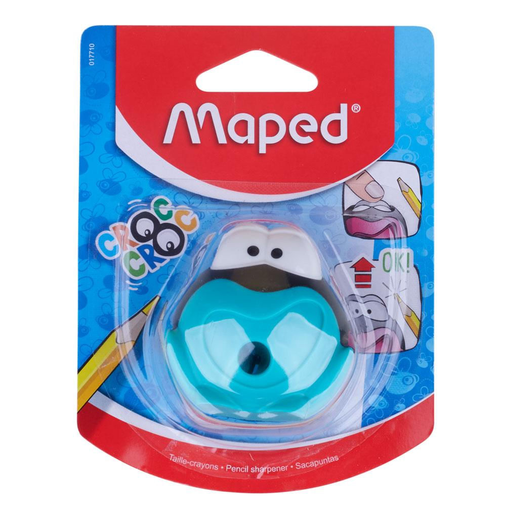 Apontador Croc Croc Sapo com Recipiente Maped