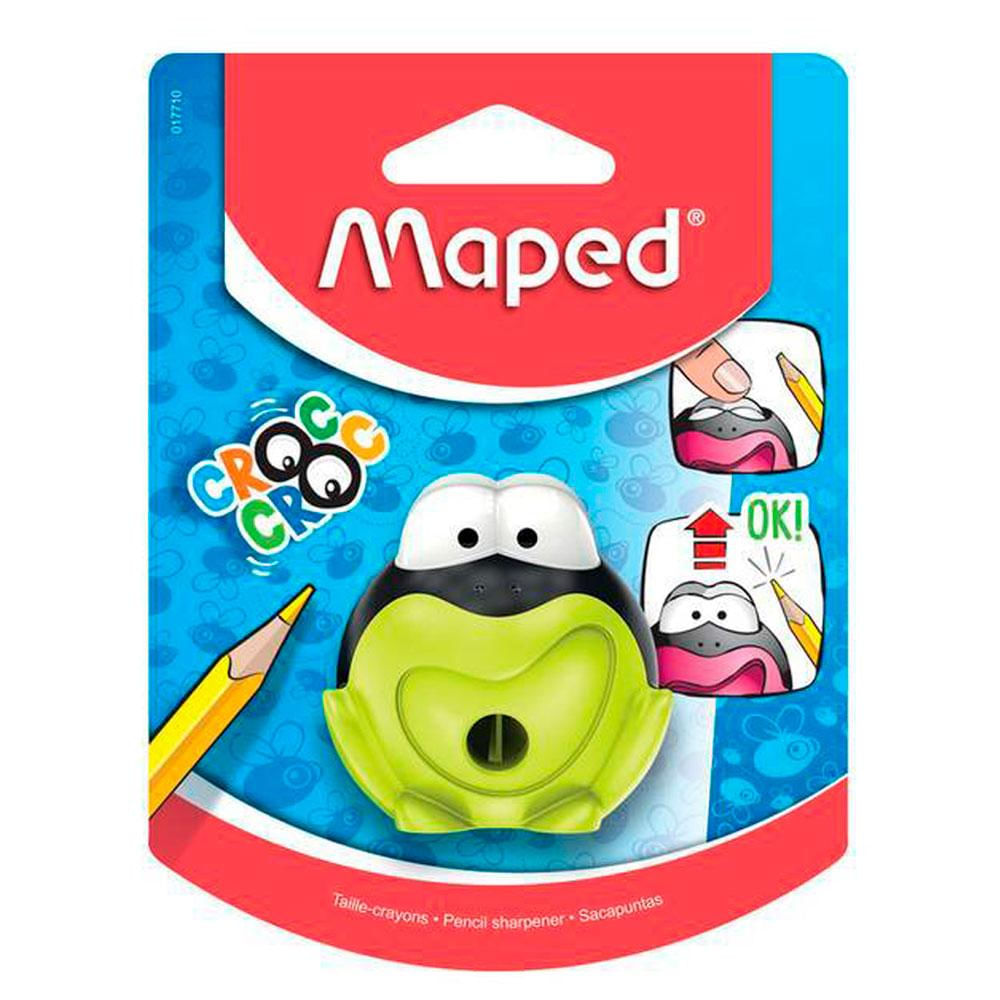 Apontador Croc Croc Sapo com Recipiente Maped