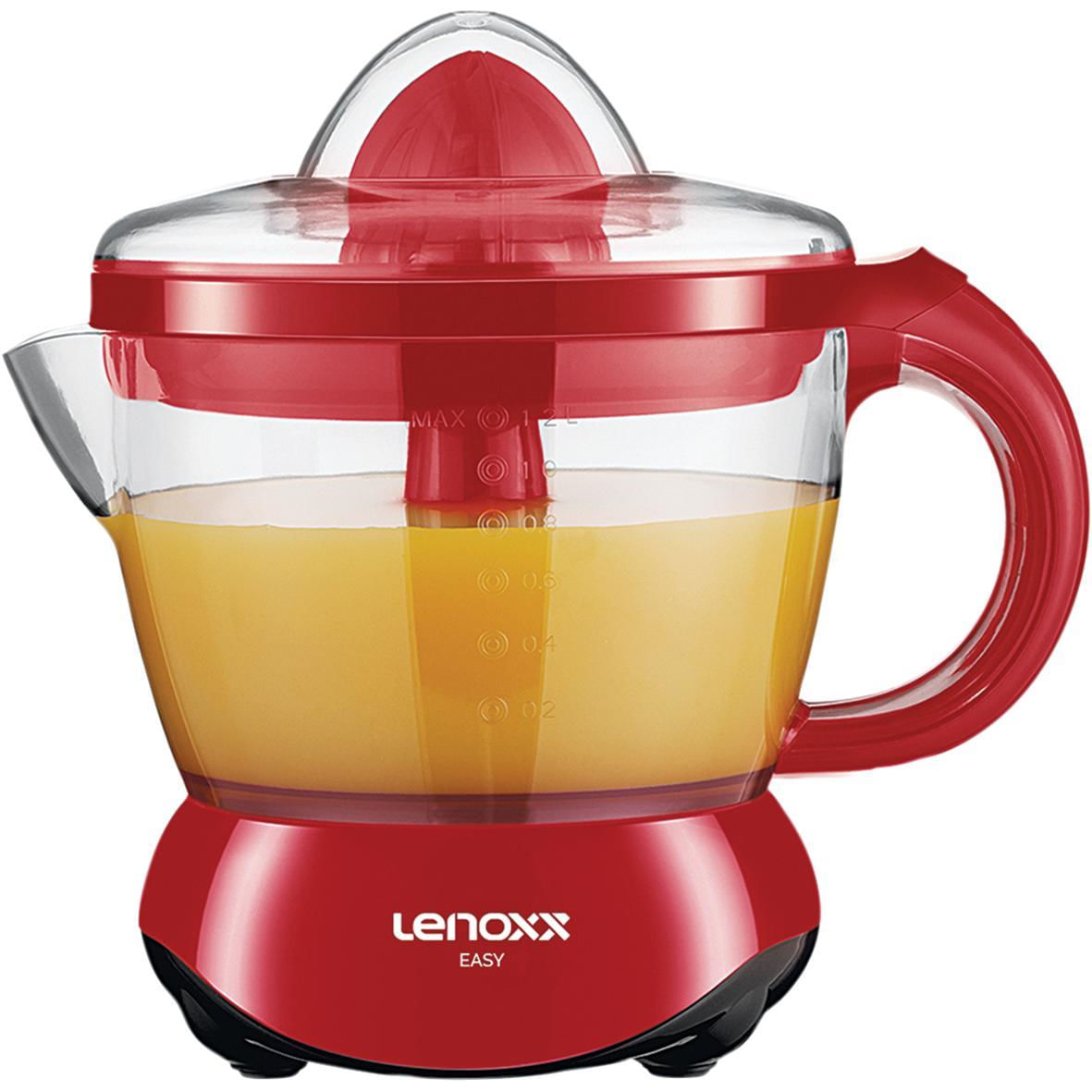 Espremedor de Frutas Lenoxx Easy PEF503 Vermelho 127V