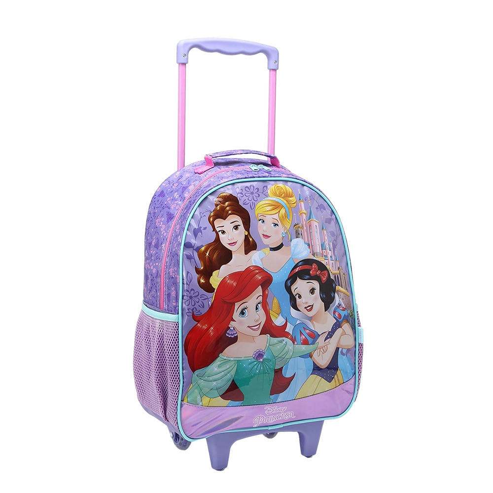 Mochila com Rodinhas Le Xeryus Princesas 16"