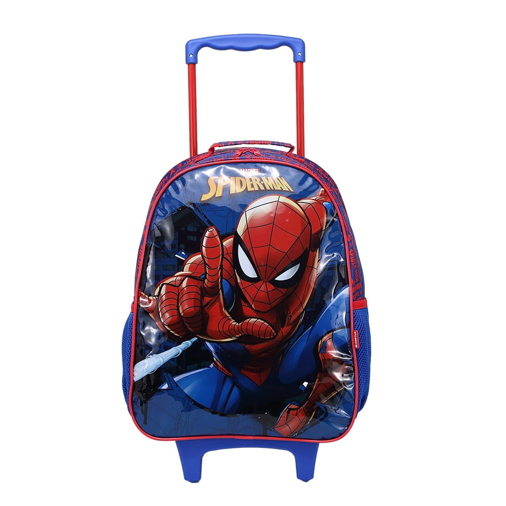 Mochila com Rodinhas Le Xeryus Spider Man 16"