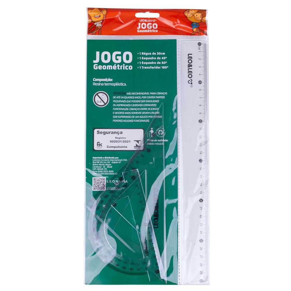 Kit Geométrico 1 Grau 4 unidades Leonora