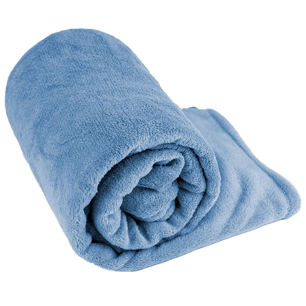 Manta Cobertor Solteiro Fleece Cazza Azul