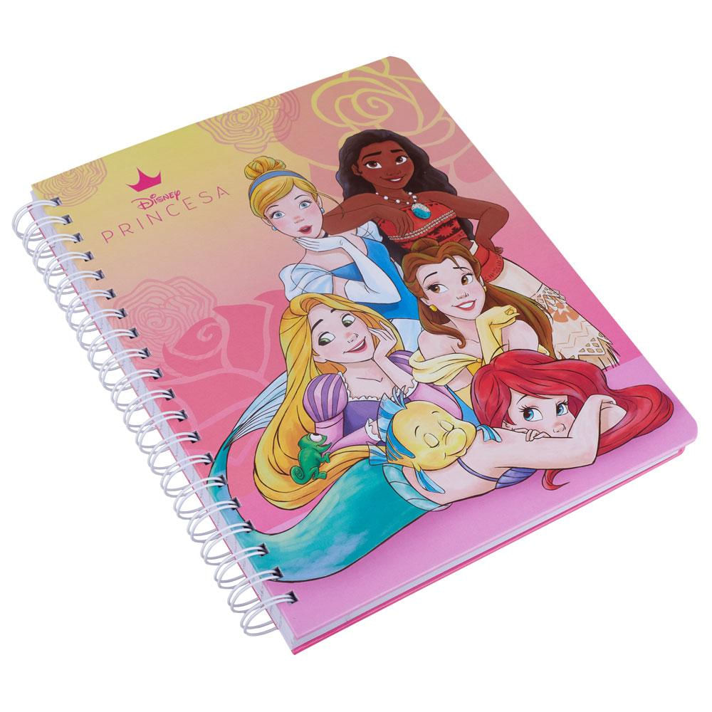 Caderno Universitário 10 Matérias Princesas da Disney Culturama