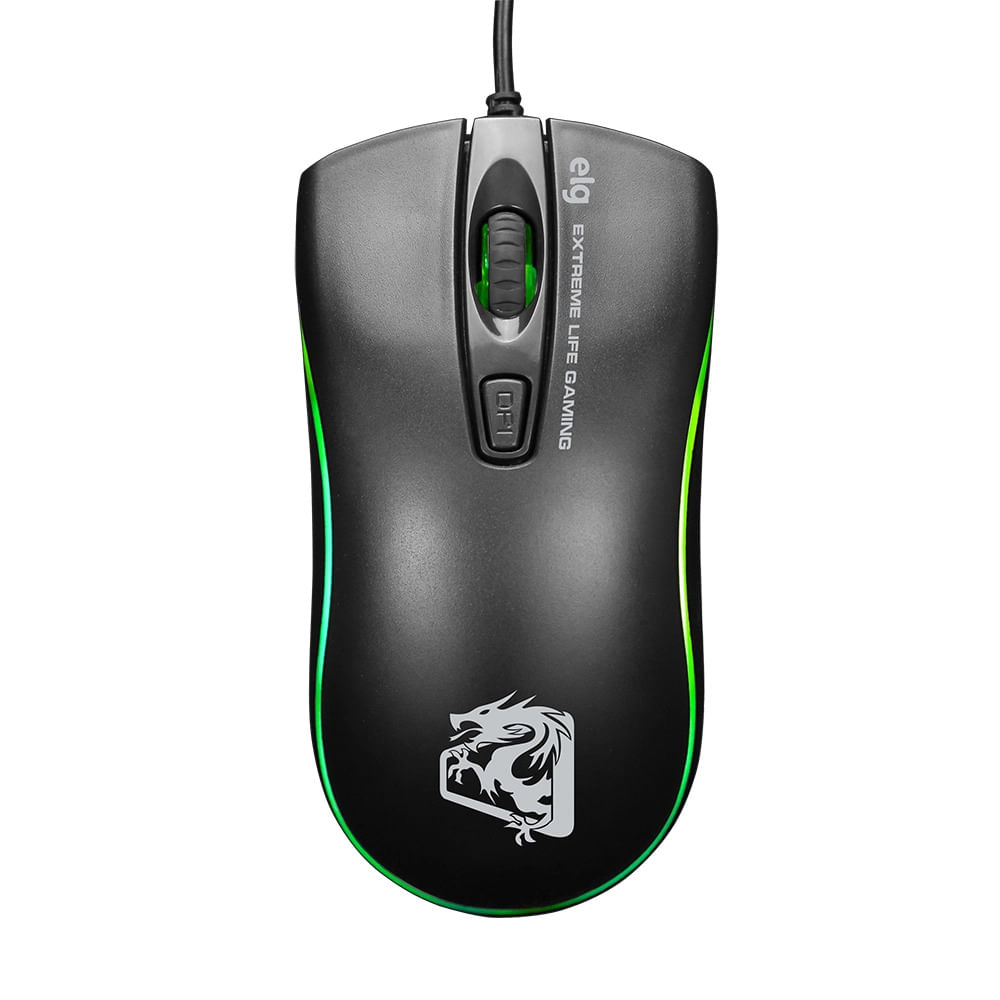 Mouse Gamer USB Elg MGDW