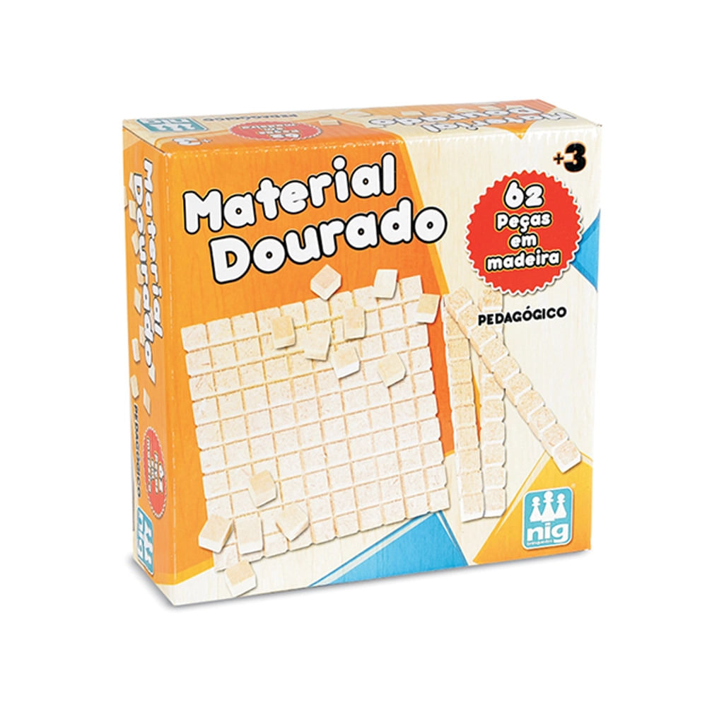 Material Dourado Nig com 62 Peças