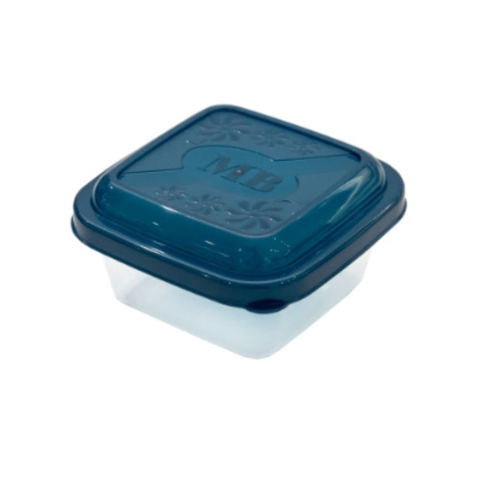 Pote Plástico Quadrado MB Everyday 400ml - Item Sortido