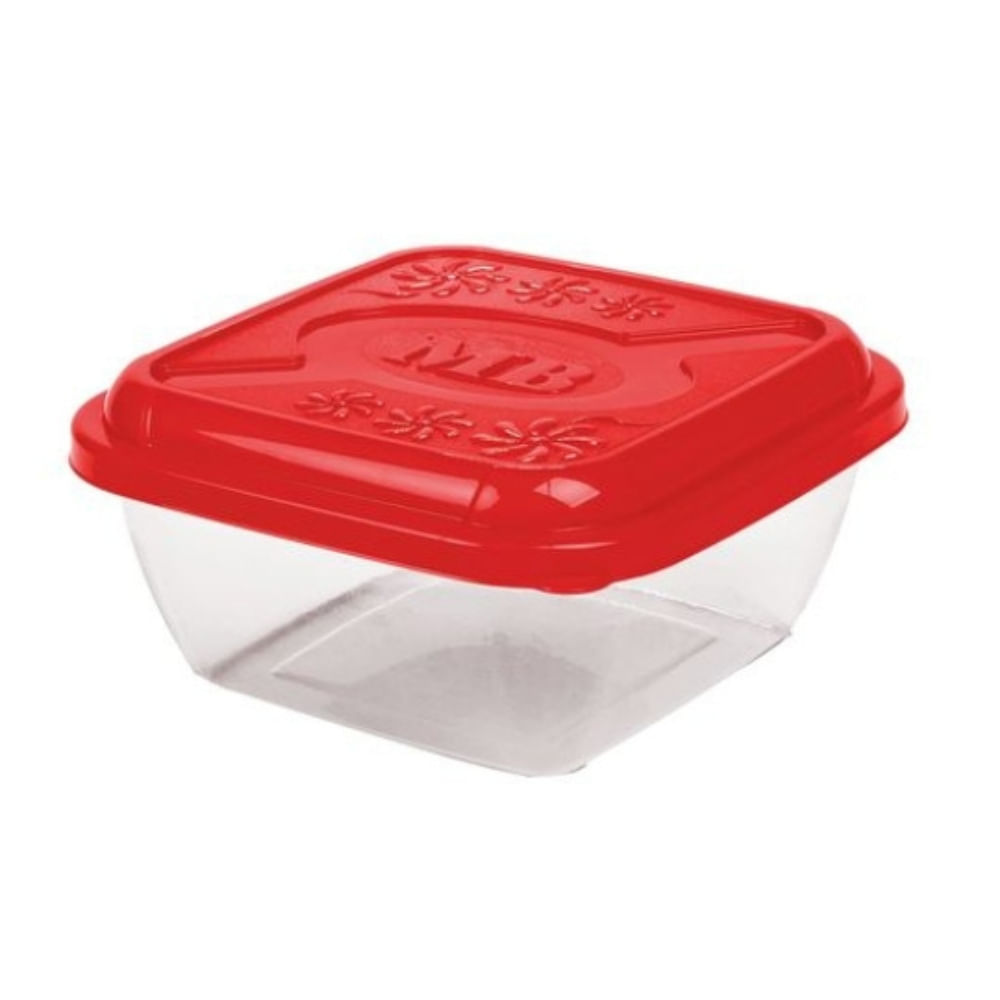 Pote Plástico Quadrado MB Everyday 800ml - Item Sortido