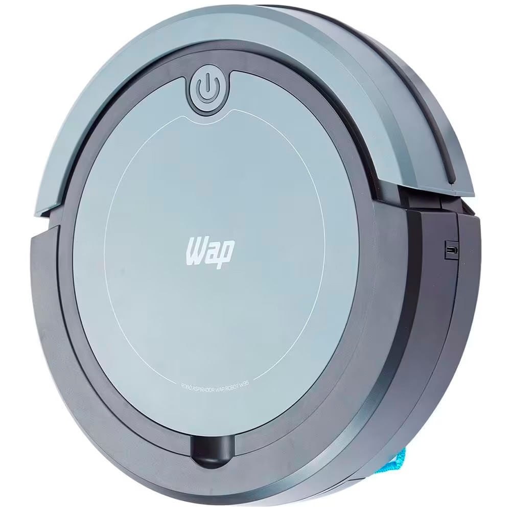 Aspirador de Pó Robô Wap Robot W95 Cinza e Preto / Bivolt