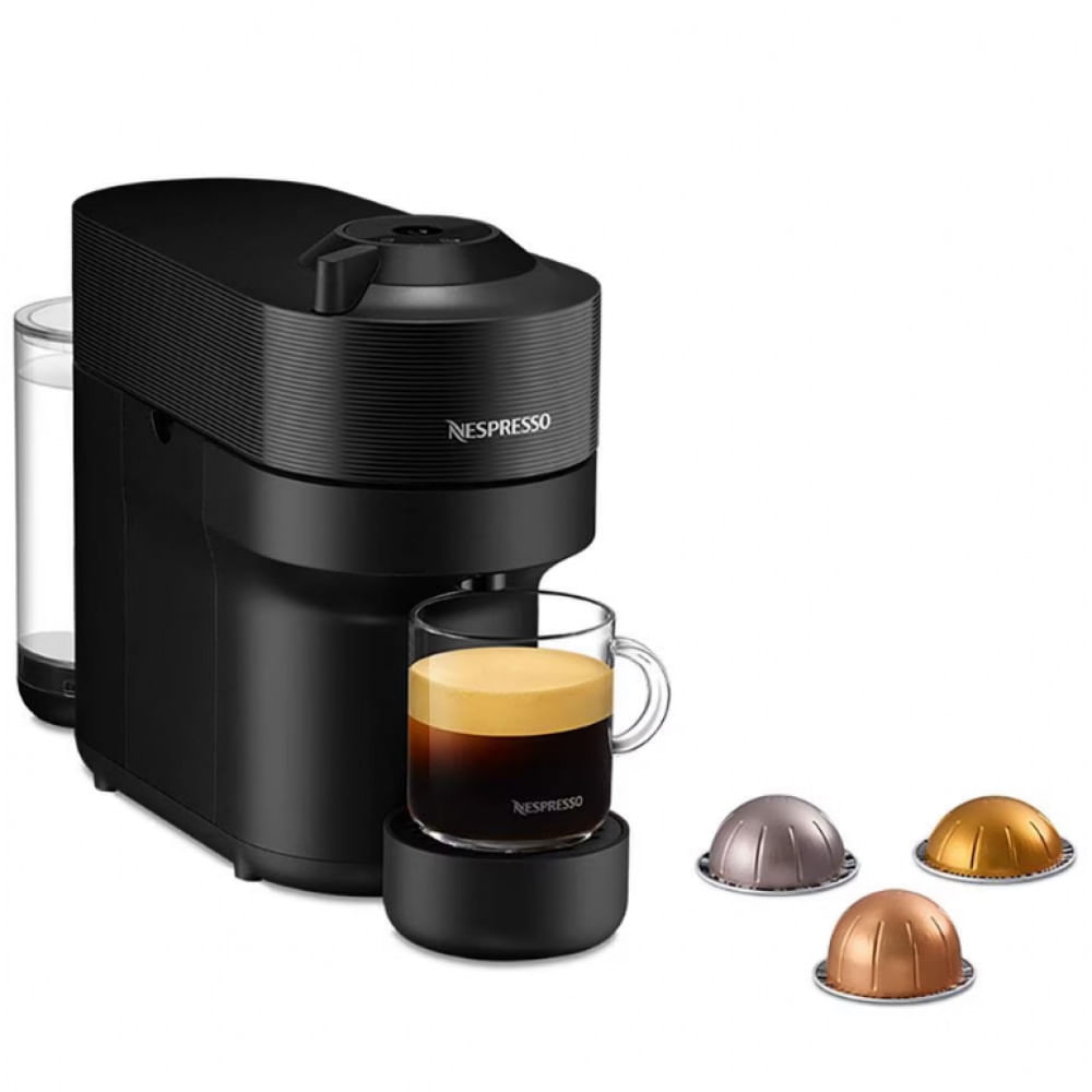 Máquina de Café Vertuo Pop com Kit Boas-Vindas Nespresso Preto / 110V