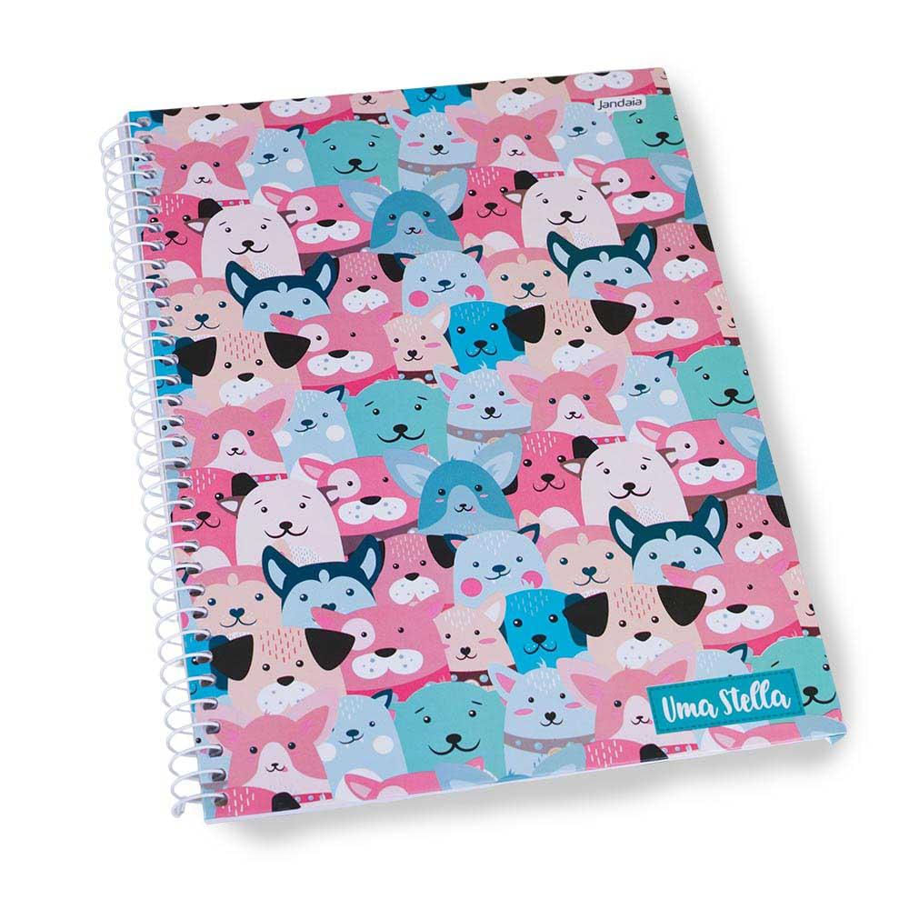 Caderno Universitário Stella 1 Matéria 80 Folhas Jandaia