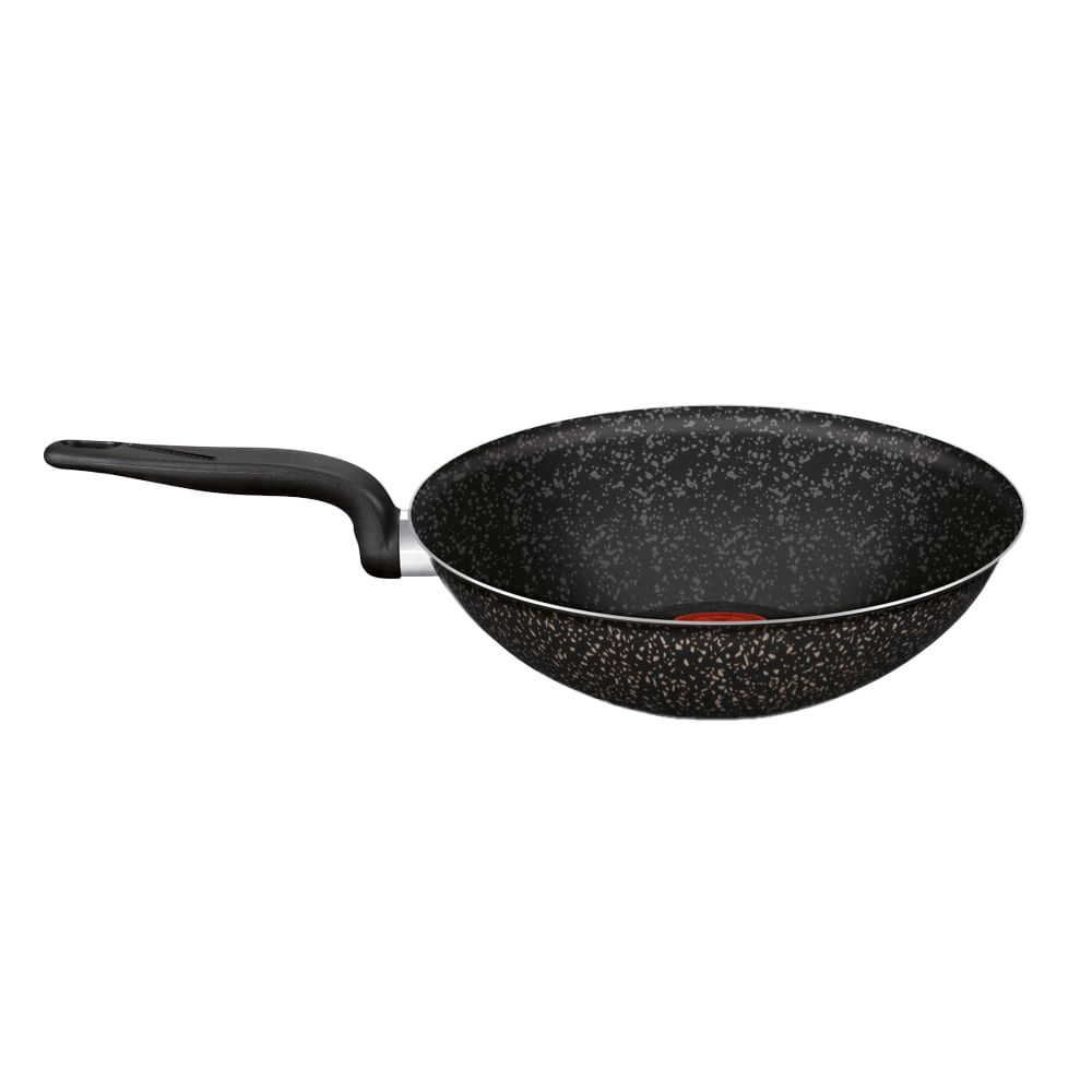 Frigideira Wok 28cm Antiaderente Stone Pro Rochedo Preto