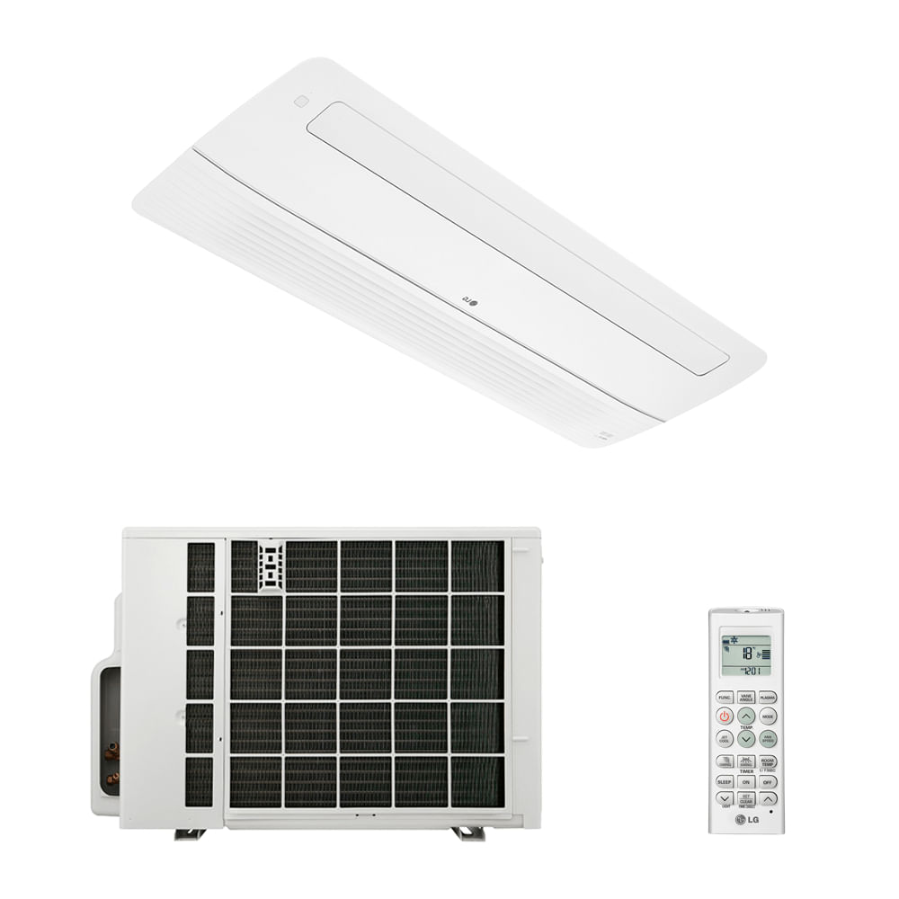 Ar Condicionado Split Cassete 1 Via Inverter LG 21.000 Btus Quente e Frio 220V