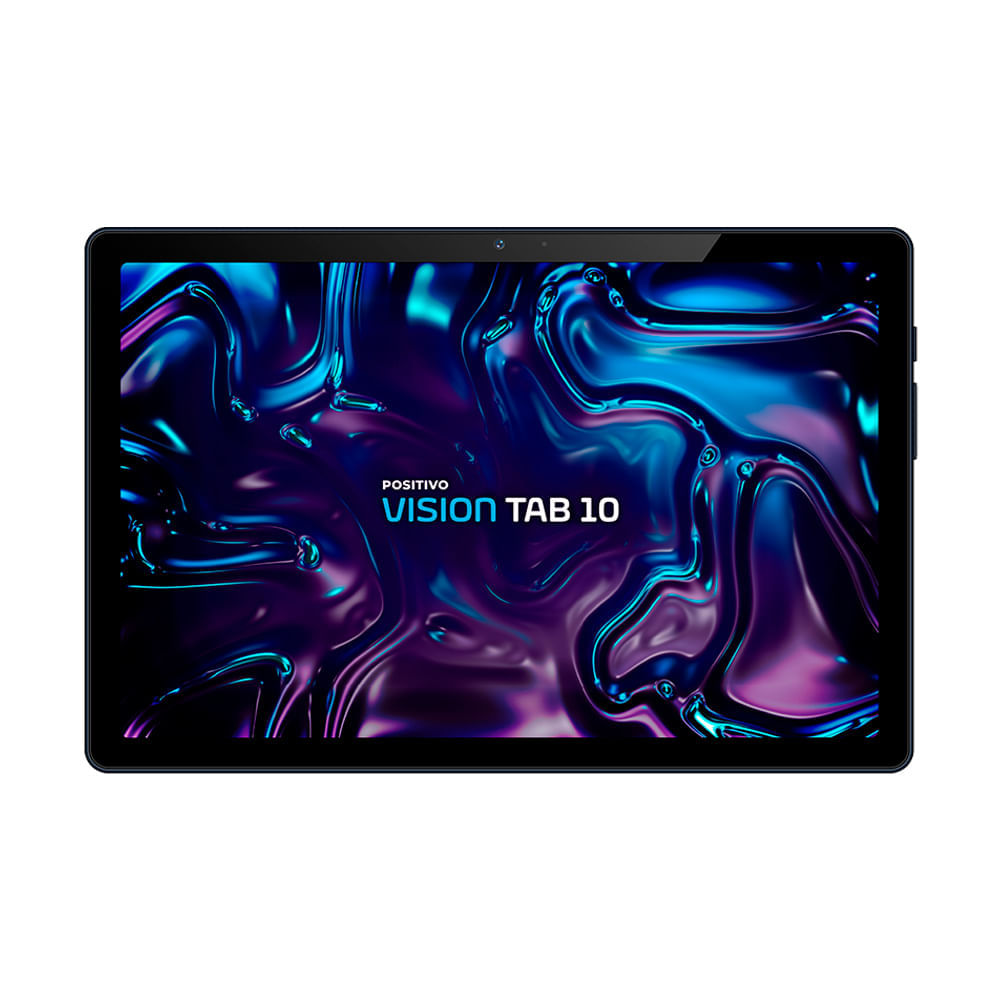 Tablet Positivo Vision Tab 10 com Capa Teclado 4GB RAM 128GB 6000mAh 10.1" HD Wifi AC e 4G - Preto