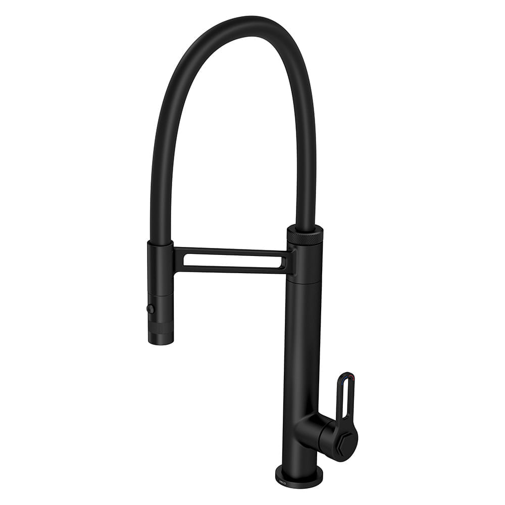 Torneira Misturador Monocomando Deca Urban Gourmet 2289.BL.IND.MT.PT de Bancada Black Matte e Preto