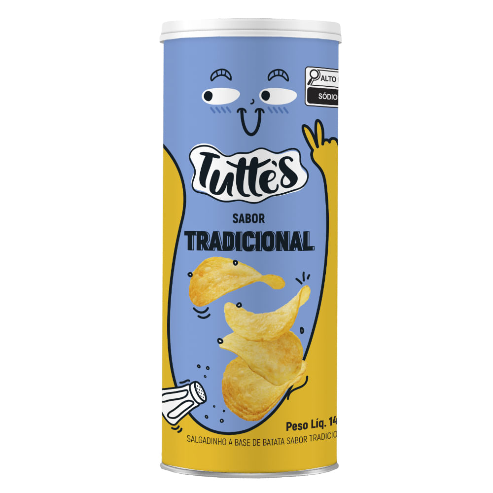 Batata Tubo Tuttes Original 140g