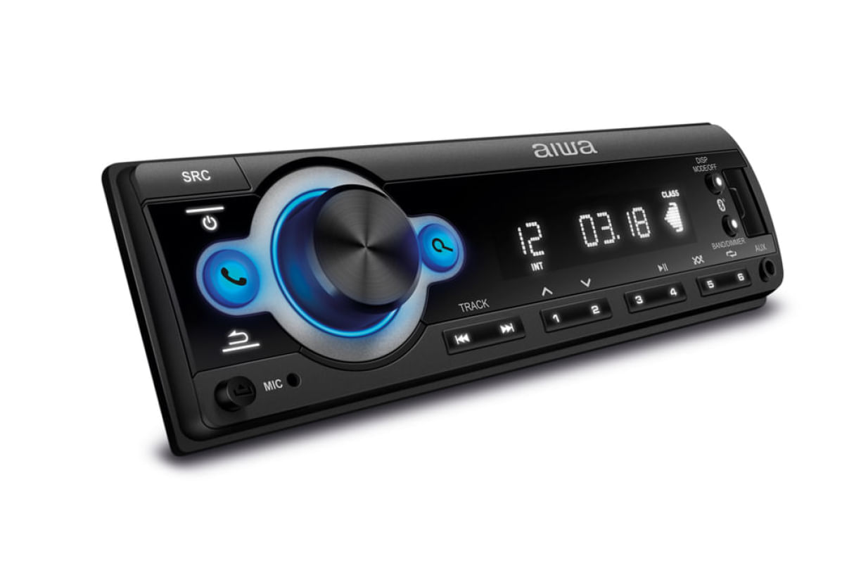 Som Automotivo Car Áudio AIWA CA-D-01 4X25W BT Mic