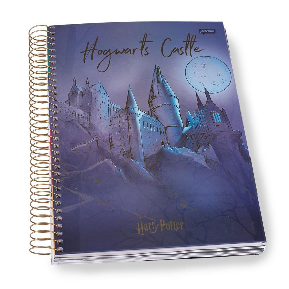 Caderno Universitário Harry Potter 10 Matérias Jandaia 63600-23