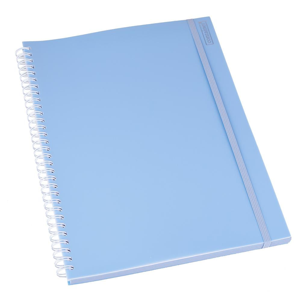 Caderno Style Azul 96 Folhas Dermiwil