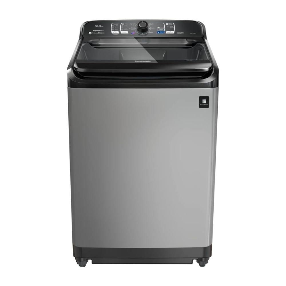 Lavadora De Roupas Panasonic Automática Com Sistema Ciclone 12 Kg Titânio NA-F120B1TA 110V