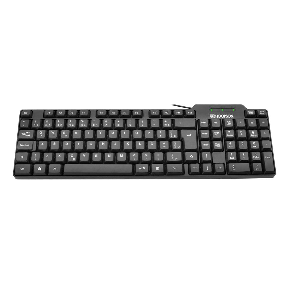 Teclado USB Hoopson TPC-069 Preto