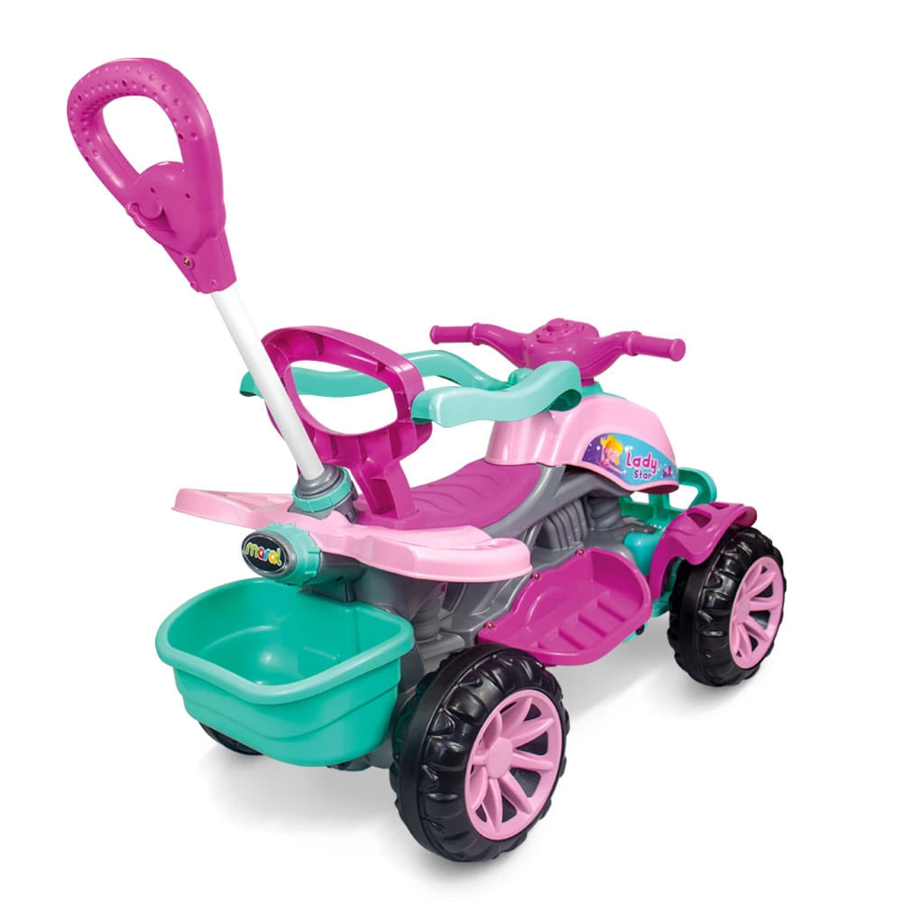 Quadriciclo Infantil Maral Lady Star com Pedal