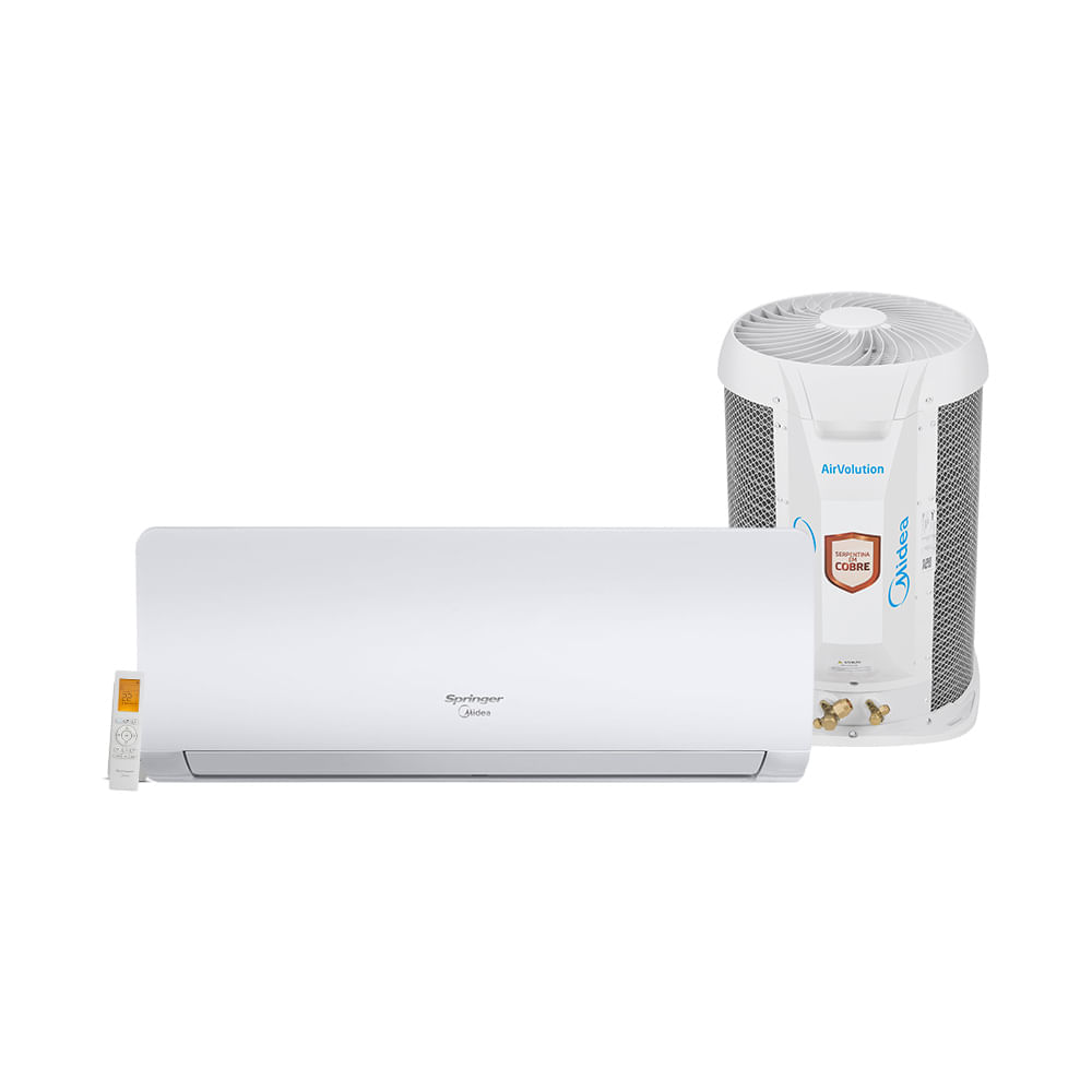 Ar Condicionado Split Hi Wall Springer Midea 30000 BTU/h AirVolution Frio 42AGFCI30S5 - 220 Volts 220 Volts