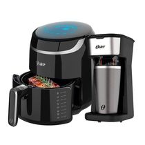Kit Fritadeira Black Digital E Cafeteira Inox Oster - 220v