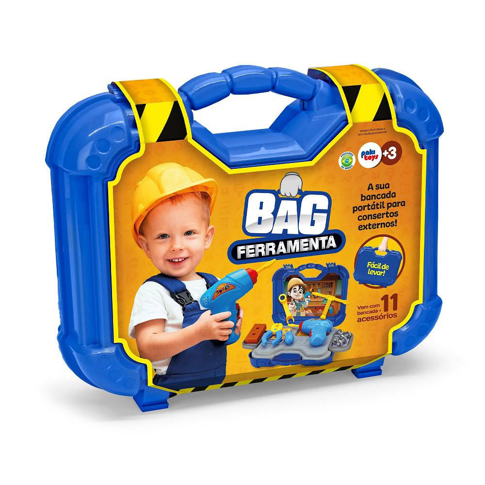 Maleta Bag Ferramentas Infantil Pakitoys