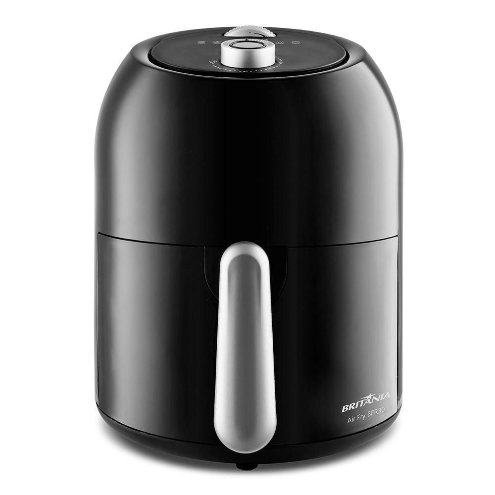 Fritadeira Air Fry Britânia 3 Litros Bfr30 Preto 127v