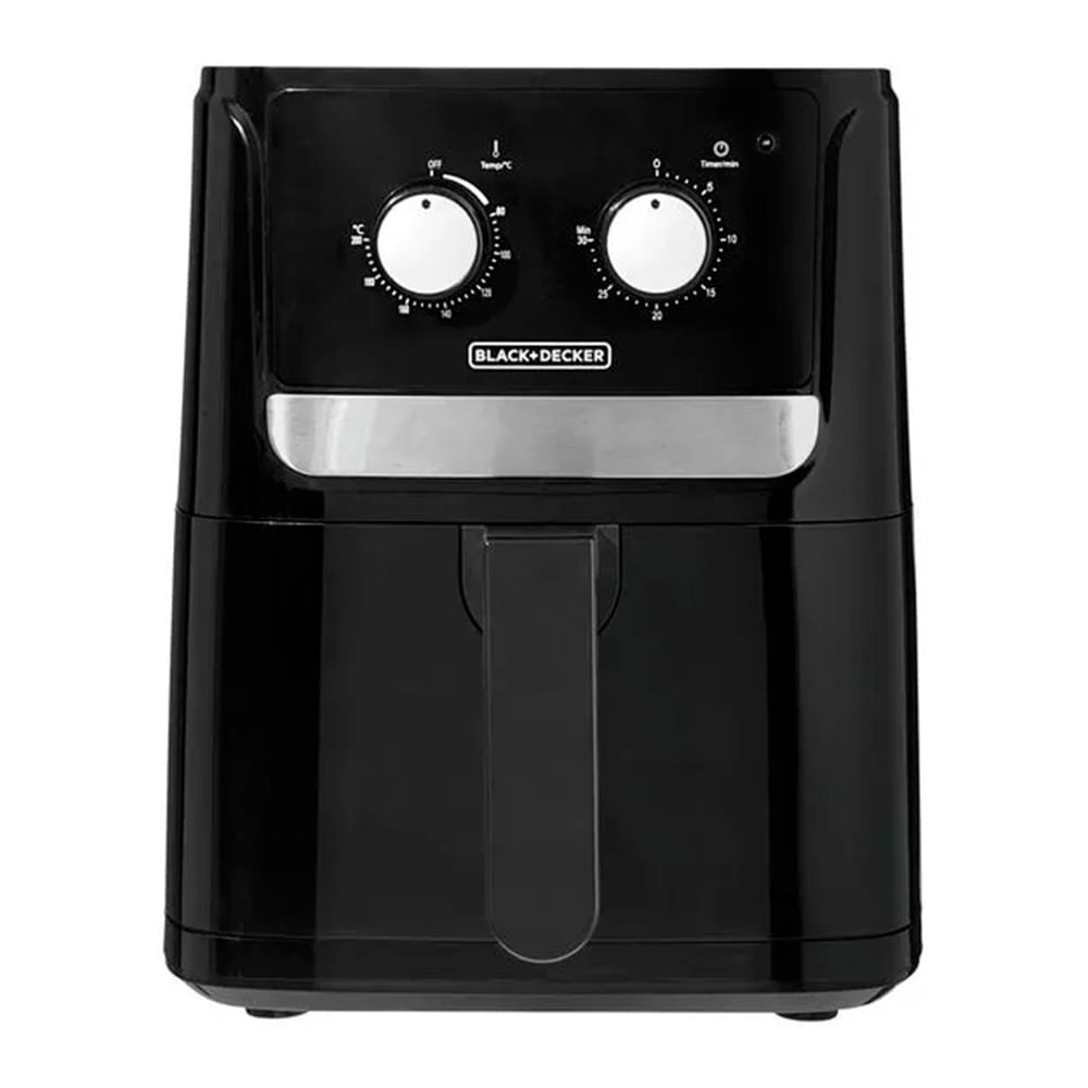 Fritadeira Elétrica Air Fryer Black + Decker sem Óleo 4 Litros 127V Preto -  AFM4-BR - Le biscuit