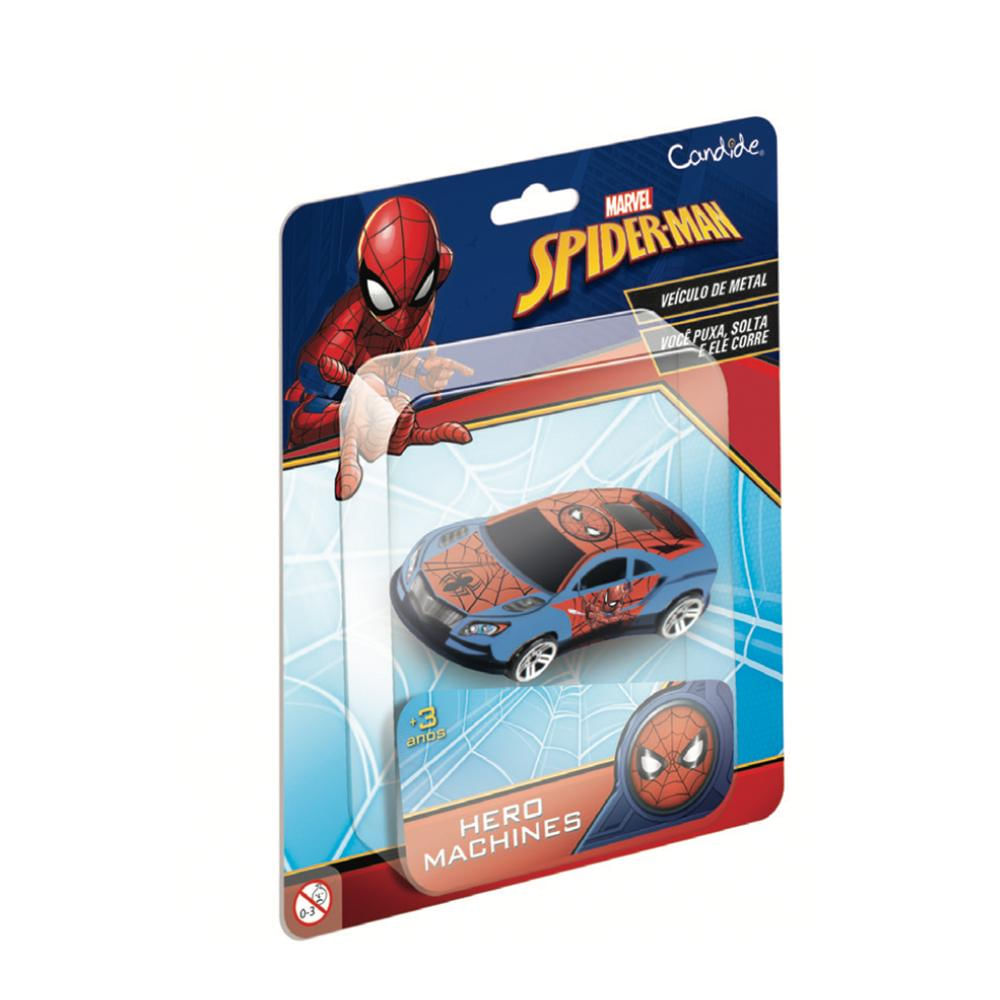 Mini Veiculos Pull Back do Homem Aranha - Symbiote