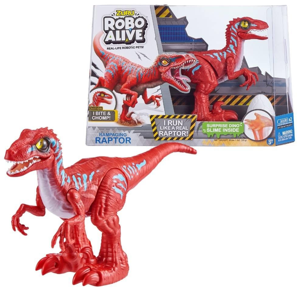 Robo Alive - Rampaging Raptor - Vermelho