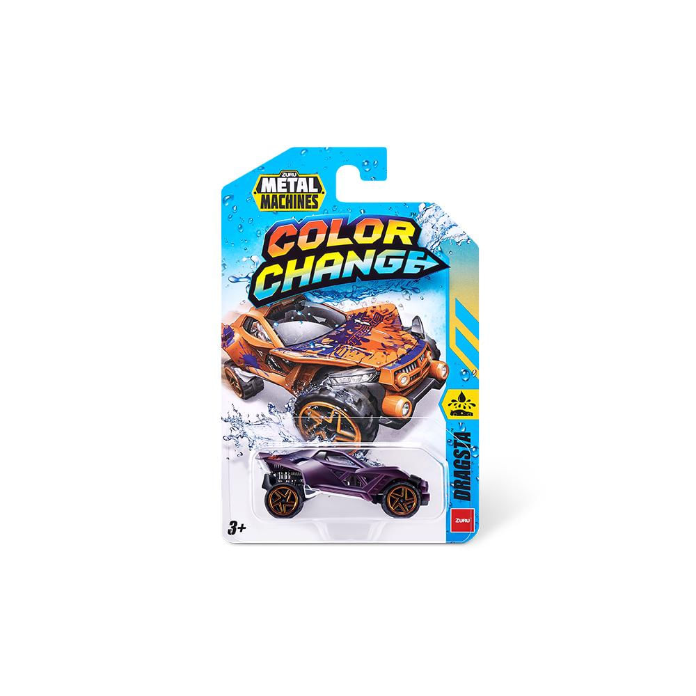Miniveiculos Metal Machine Color Change - Dragsta