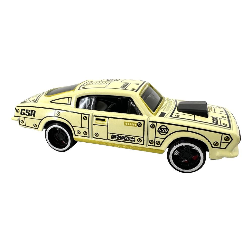 Mini Veículos Die Cast Garagem S.A. - Muscle Car Branco