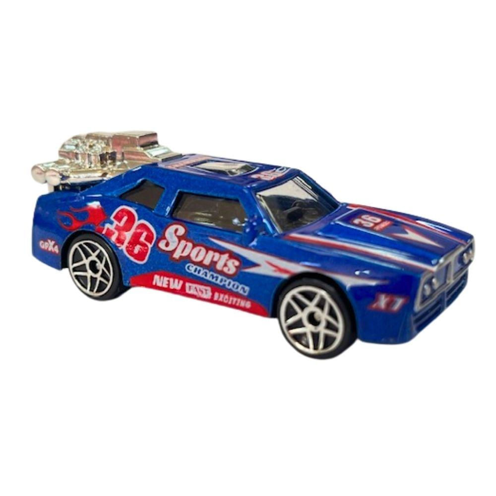 Mini Veículos Die Cast Garagem S.A. - Corrida Azul