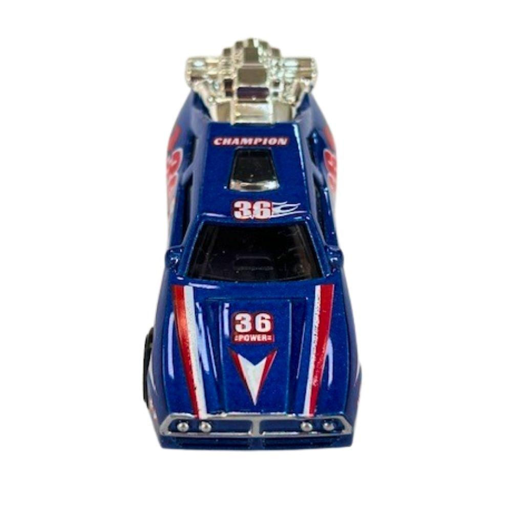 Mini Veículos Die Cast Garagem S.A. - Corrida Azul