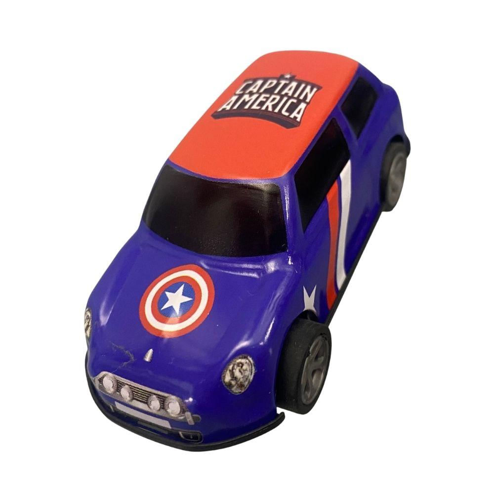 Mini Veiculos Pull Back Avengers - Capitão América