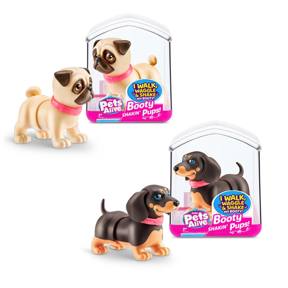 KIT Pets Alive - Booty Shakin Pups - Pug + Dachshund