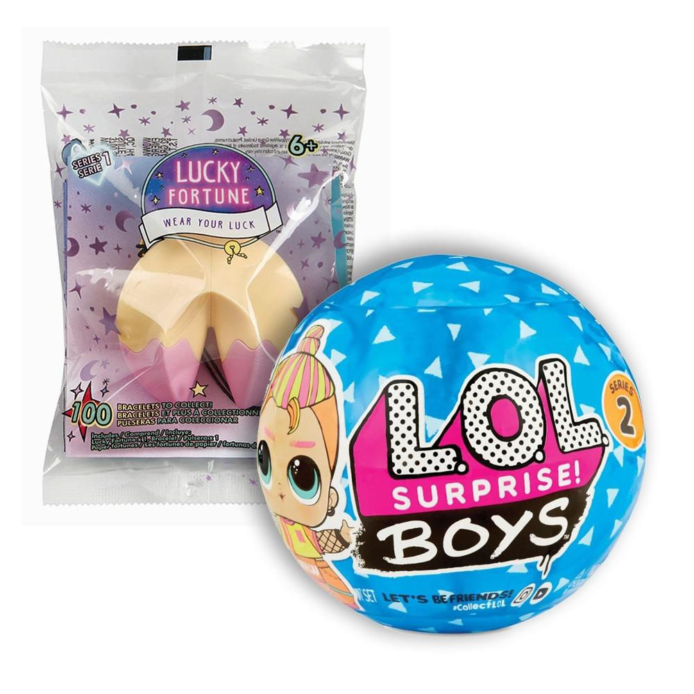 Kit Boneco Lol - Boys Surprise Serie 2 (8926B) + Lucky Fortune - Surprise (1500)