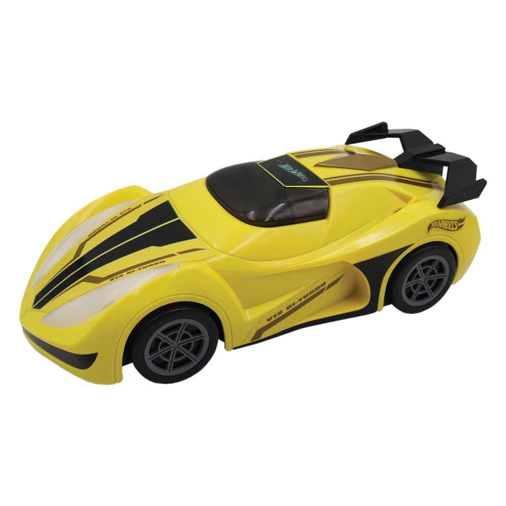 Formula Turismo W/Light &amp; Sound 22Cm - Hot Wheels - Amarelo