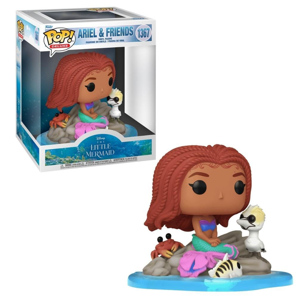 Boneco Funko POP! Deluxe Ariel with Friends